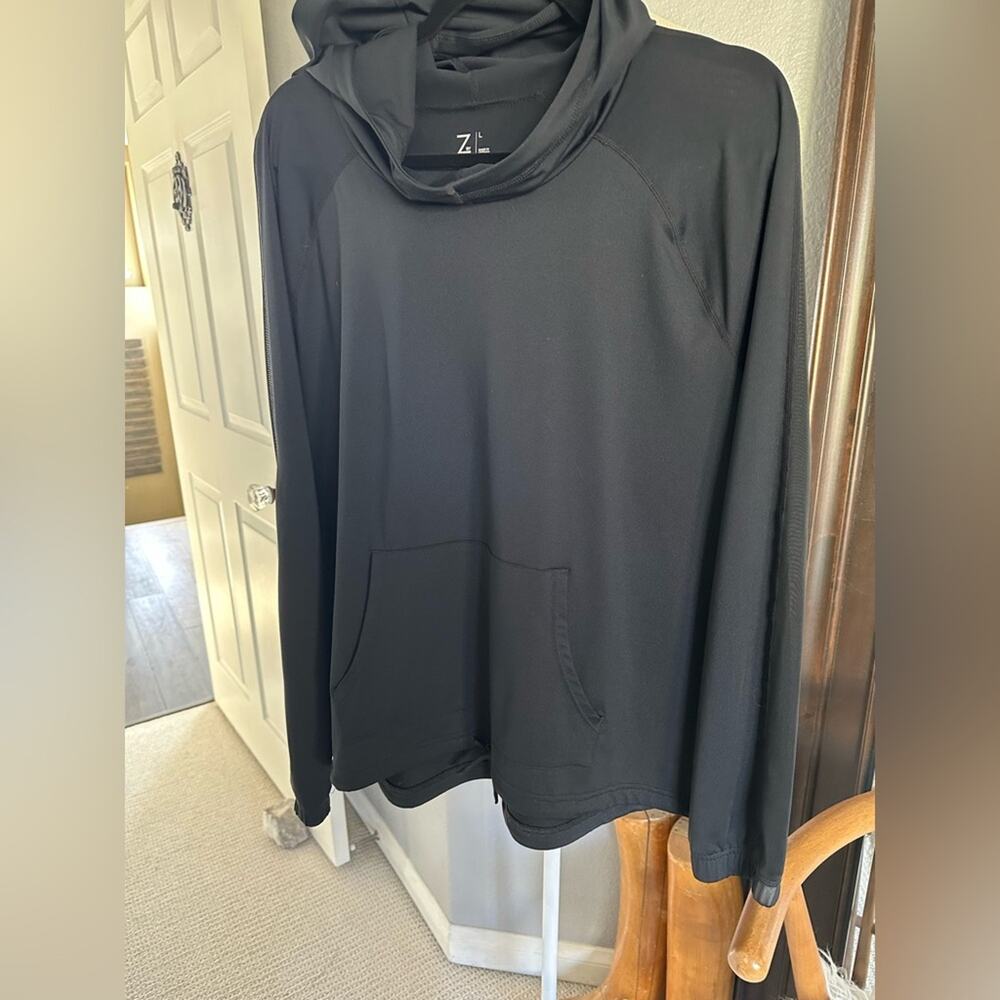 Z by Zella black hoodie, size large - Picture 4 of 9